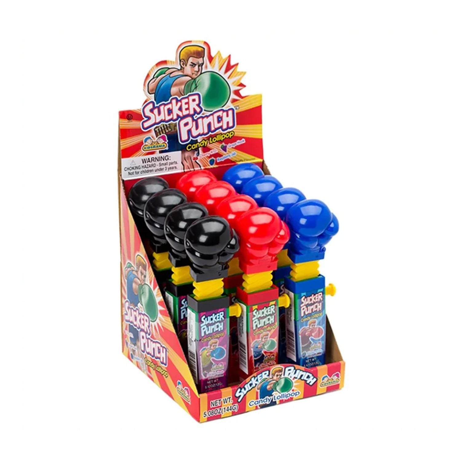 Kidsmania Sucker Punch | 12ct, Box – Jack's Candy