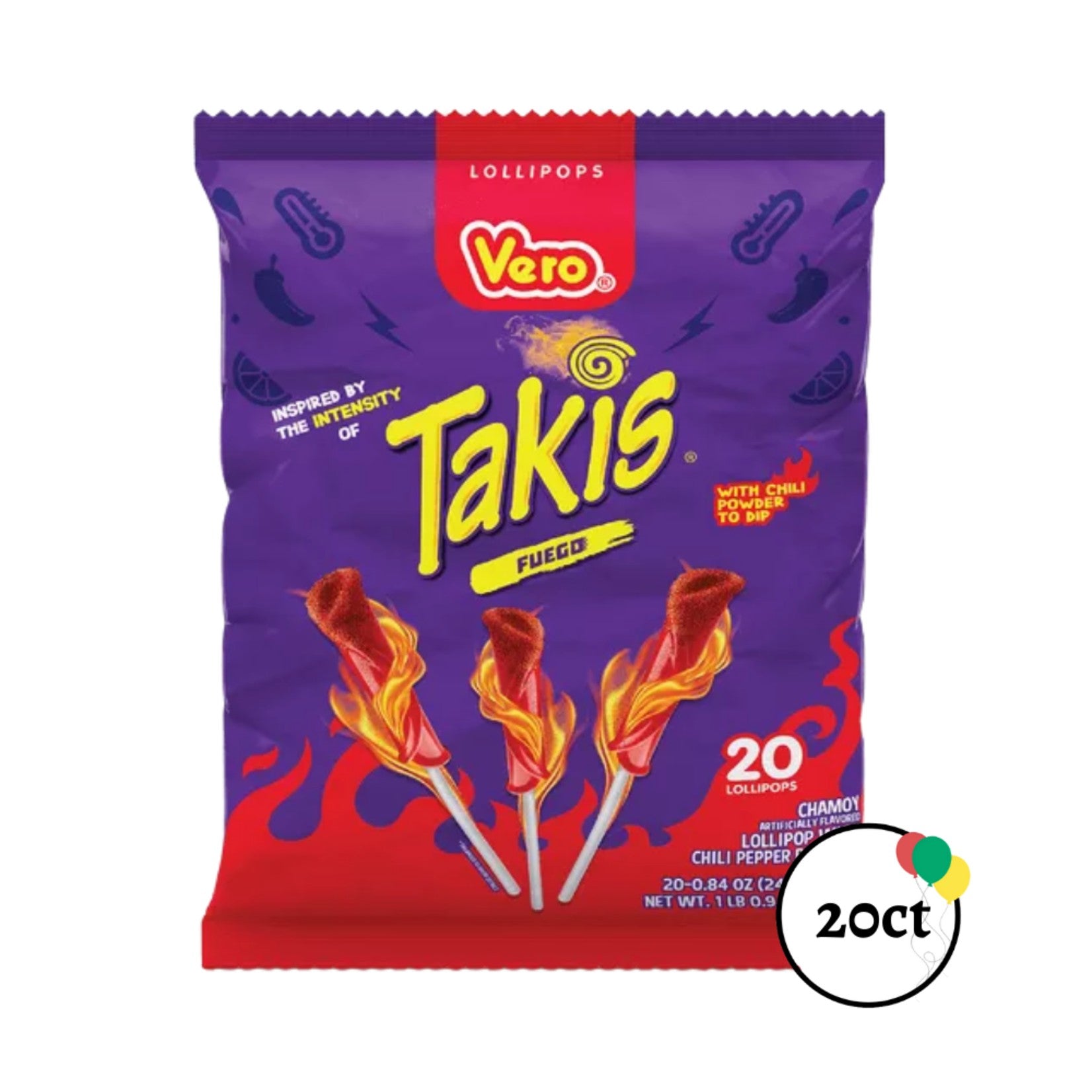 Vero Paleta Takis | 20ct, Bag – Jack's Candy