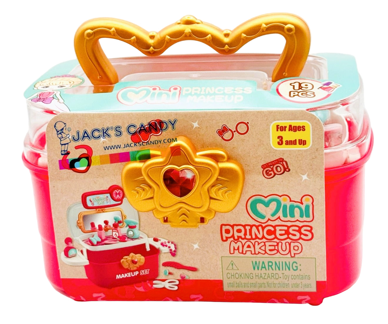 Mini Princess Makeup Set 19pcs 1CT – Jack's Candy
