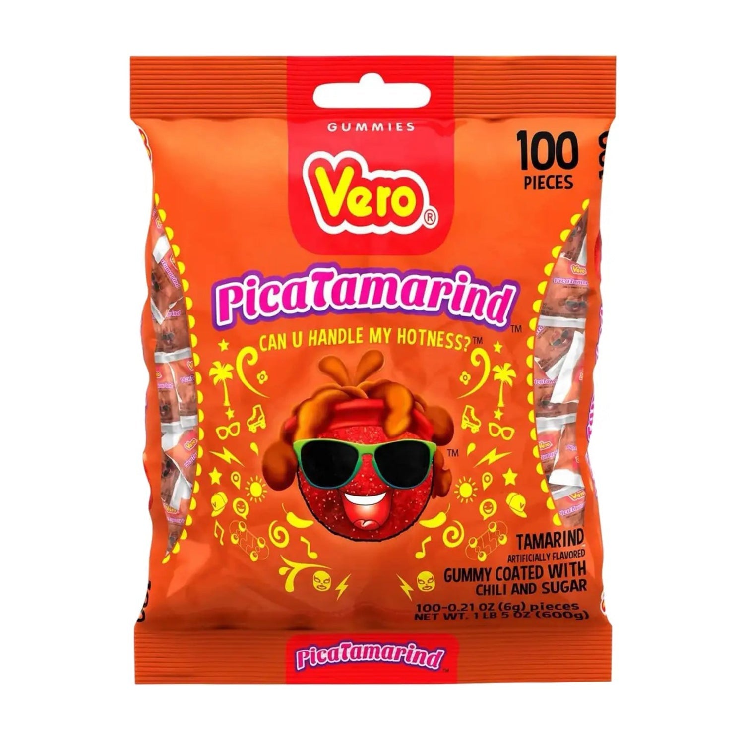 Vero Pica Tamarindo | 100ct, Bag – Jack's Candy