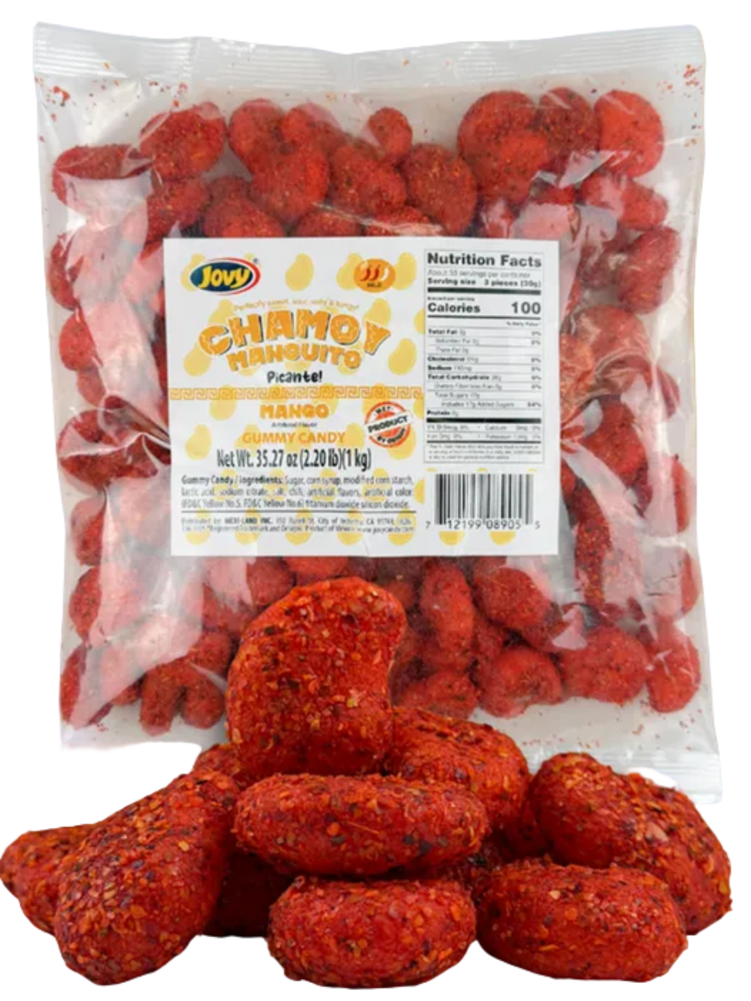 Jovy Chamoy Manguitos 2.2Lbs – Jack's Candy