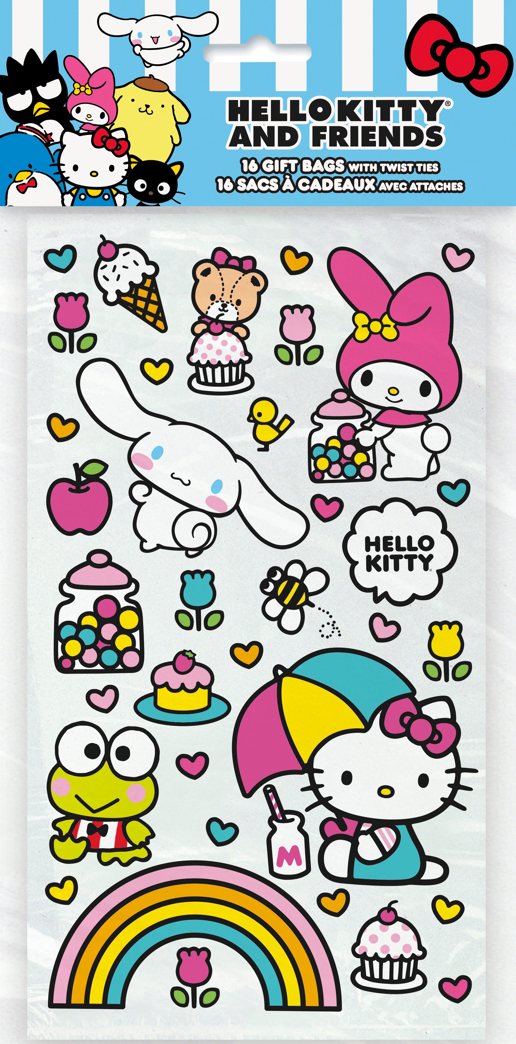 Lot De Sacs, Pendentifs Et Stylos Hello Kitty – Neufs, Sans Emballage