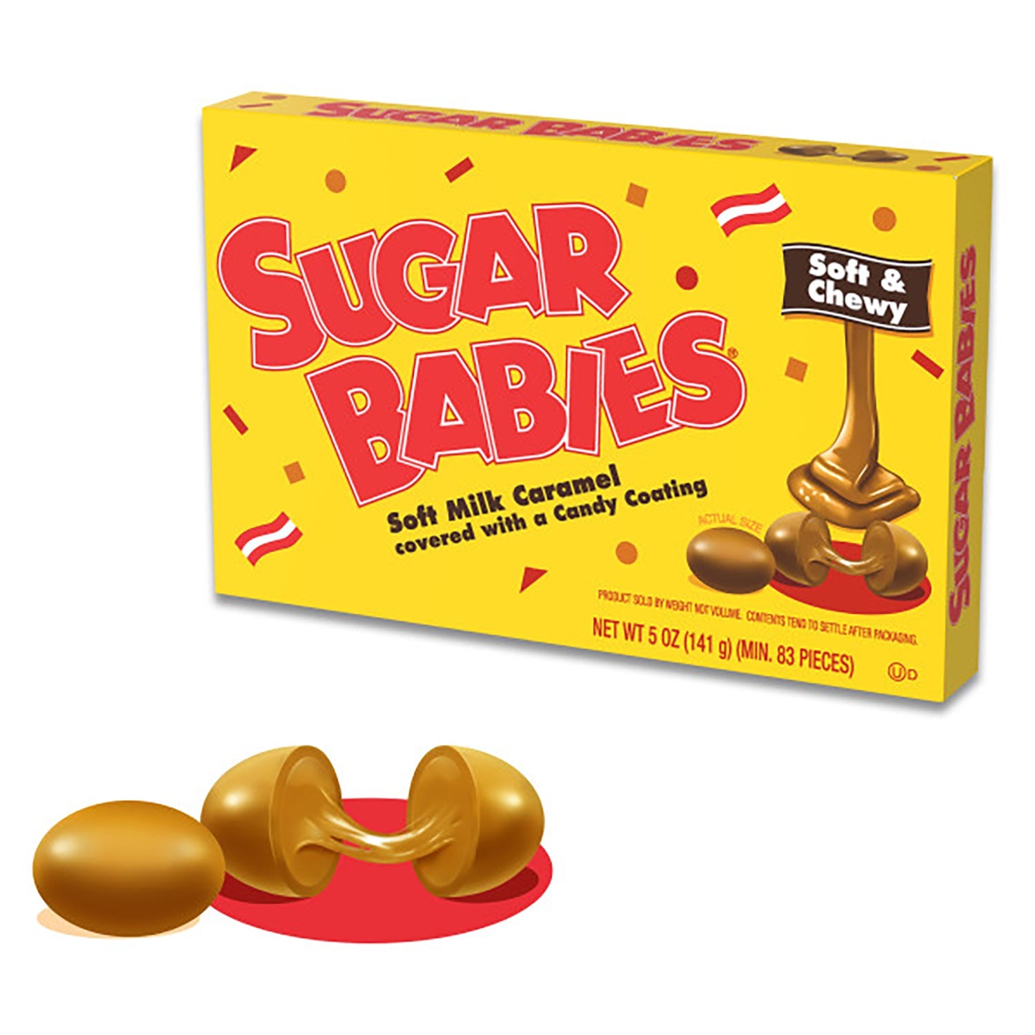 Sugar Babies Soft Milk Caramel | 5oz, 12ct, Bag – Jack's Candy