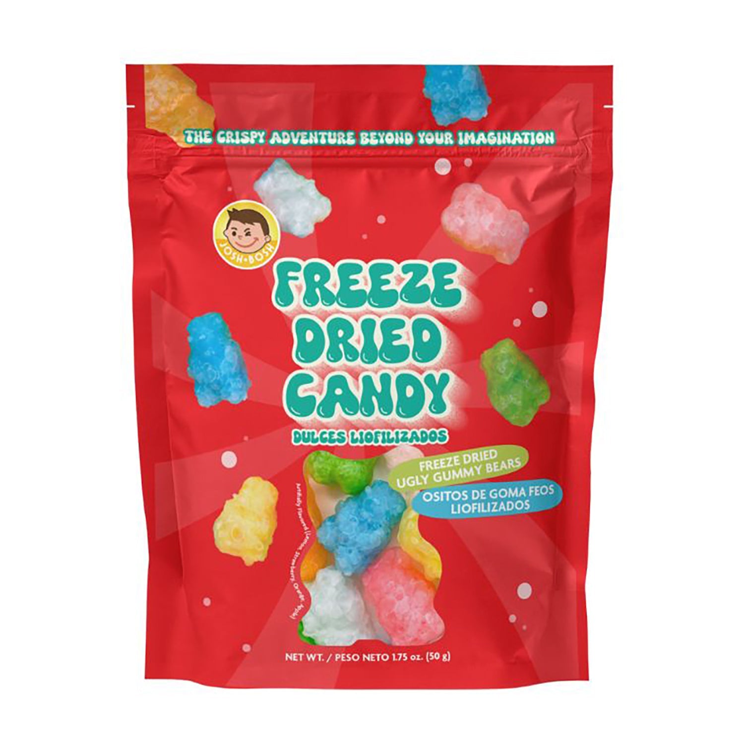 Josh Bosh Freeze-Dried Candy Ugly Gummy Bear Bag - Main Image