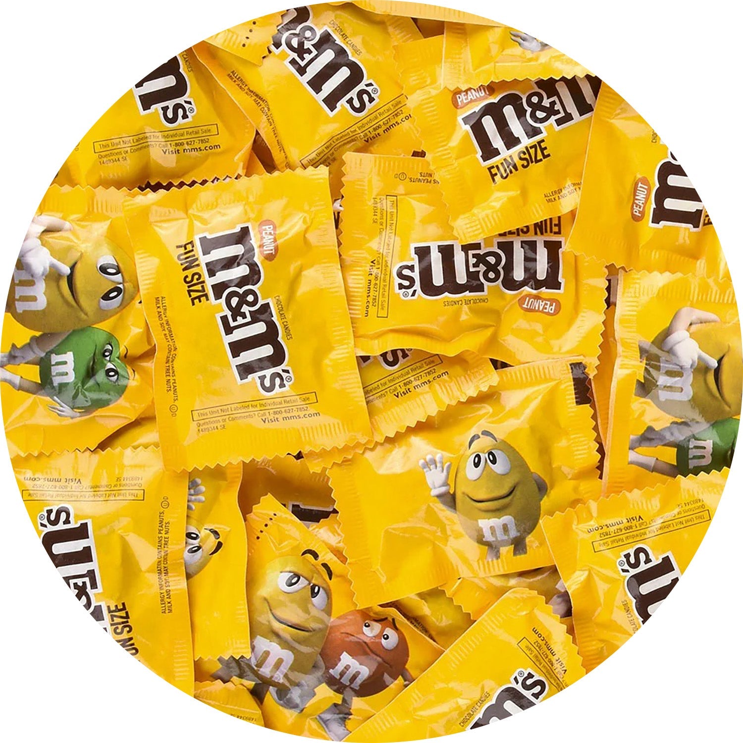 M&M's Peanut Fun Size | 23lb, Case – Jack's Candy