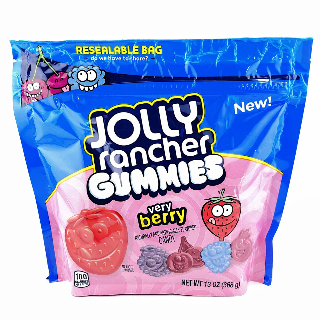 Jolly Rancher Gummi Very Berry 13Z Bag Jack's Candy