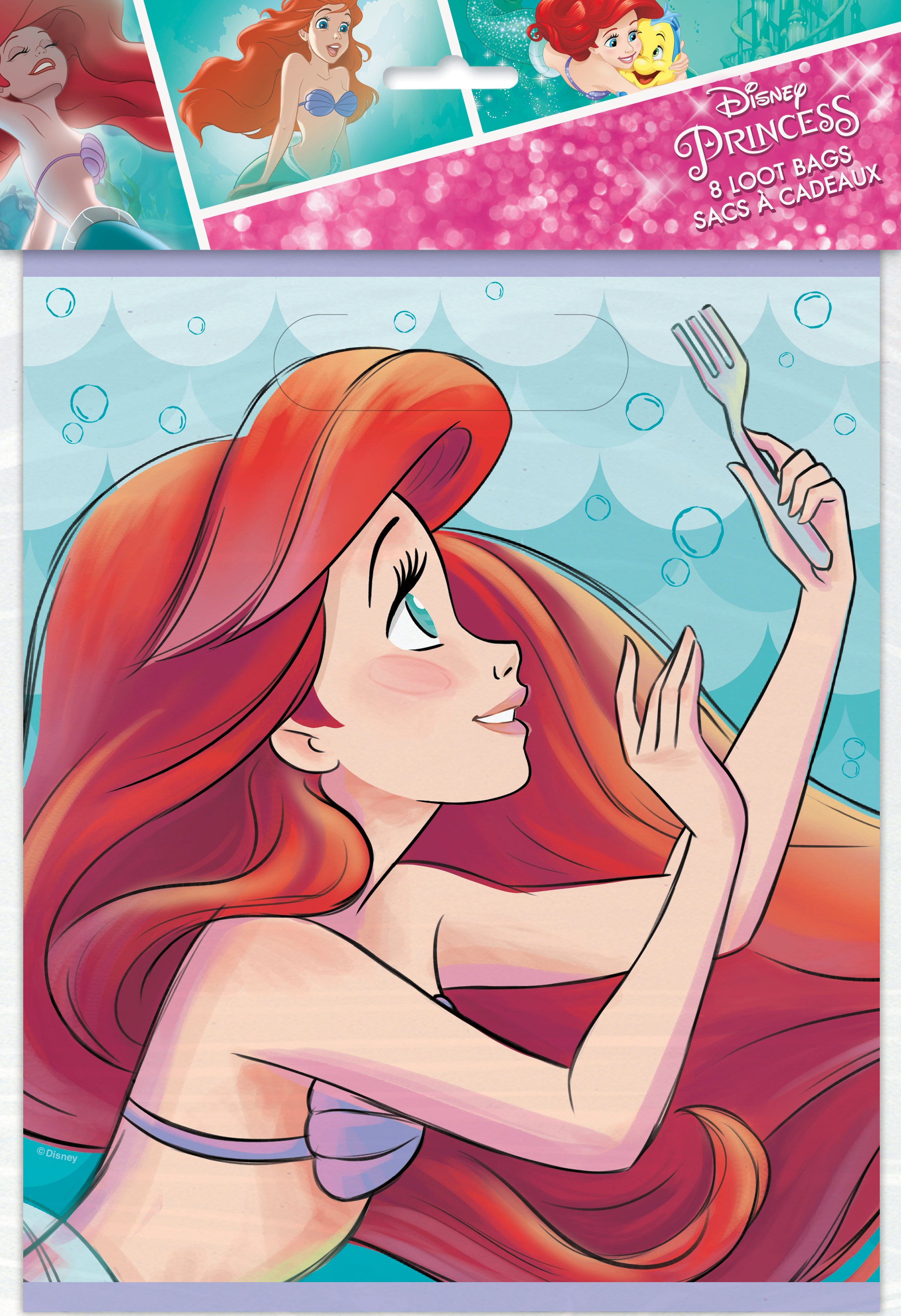 Loot Bag 8ct - Ariel – Jack's Candy