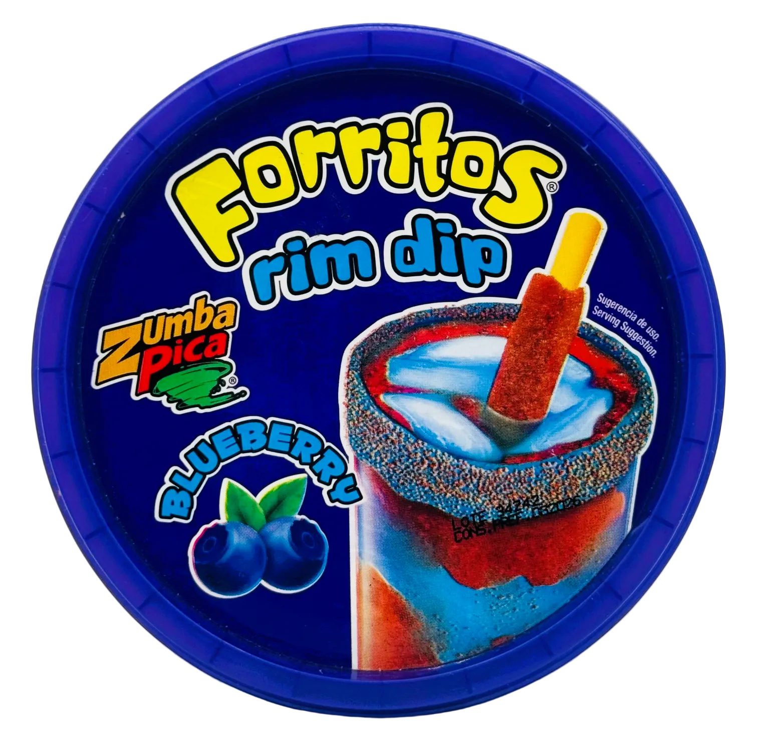 Zumba Rim Dip Blueberry 8oz – Jack's Candy