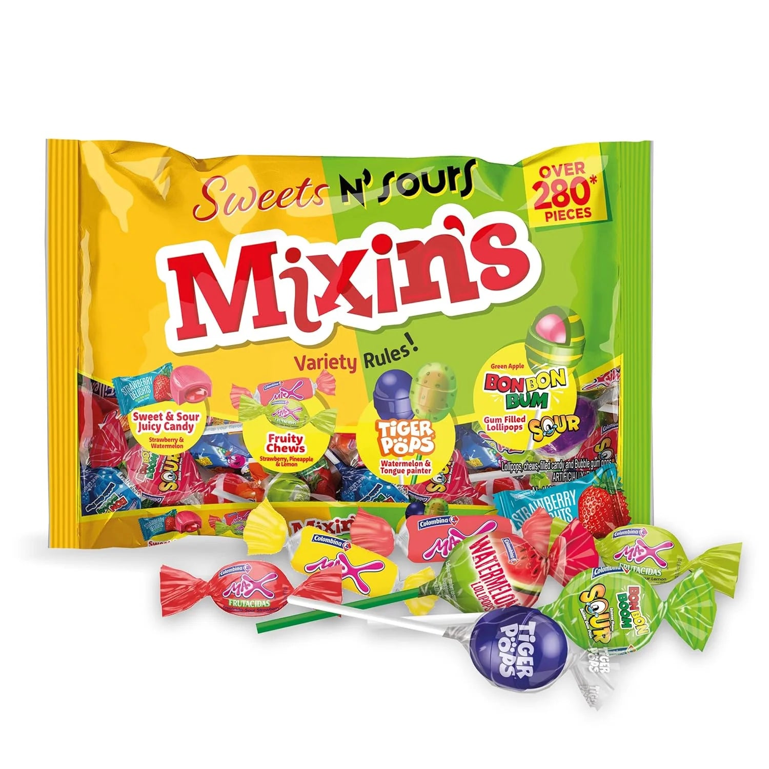 キャンディー品 Colombina Mixin's Assorted Bag 280ct – Jack's Candy