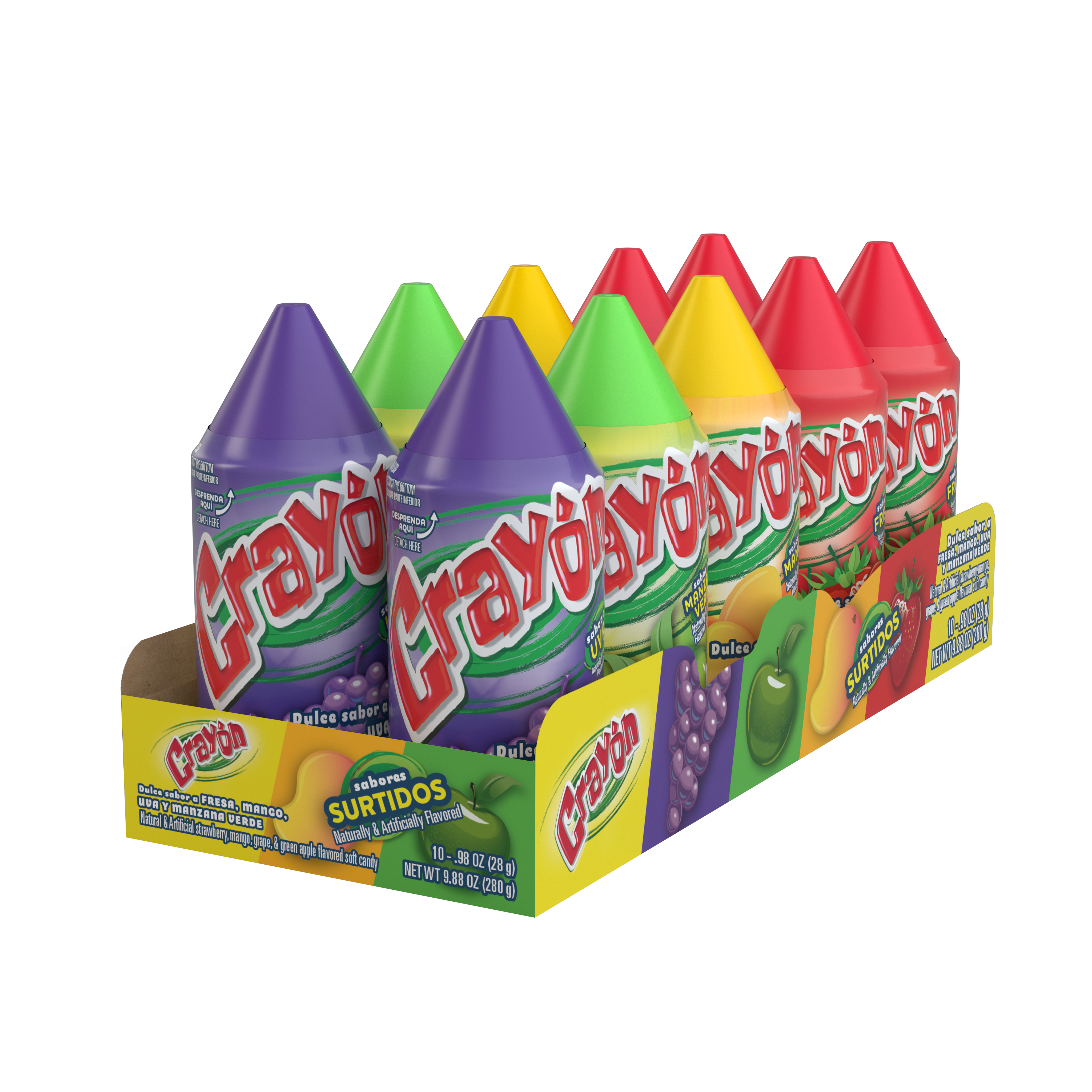 Lorena Crayon Mix | 10ct, Box – Jack's Candy