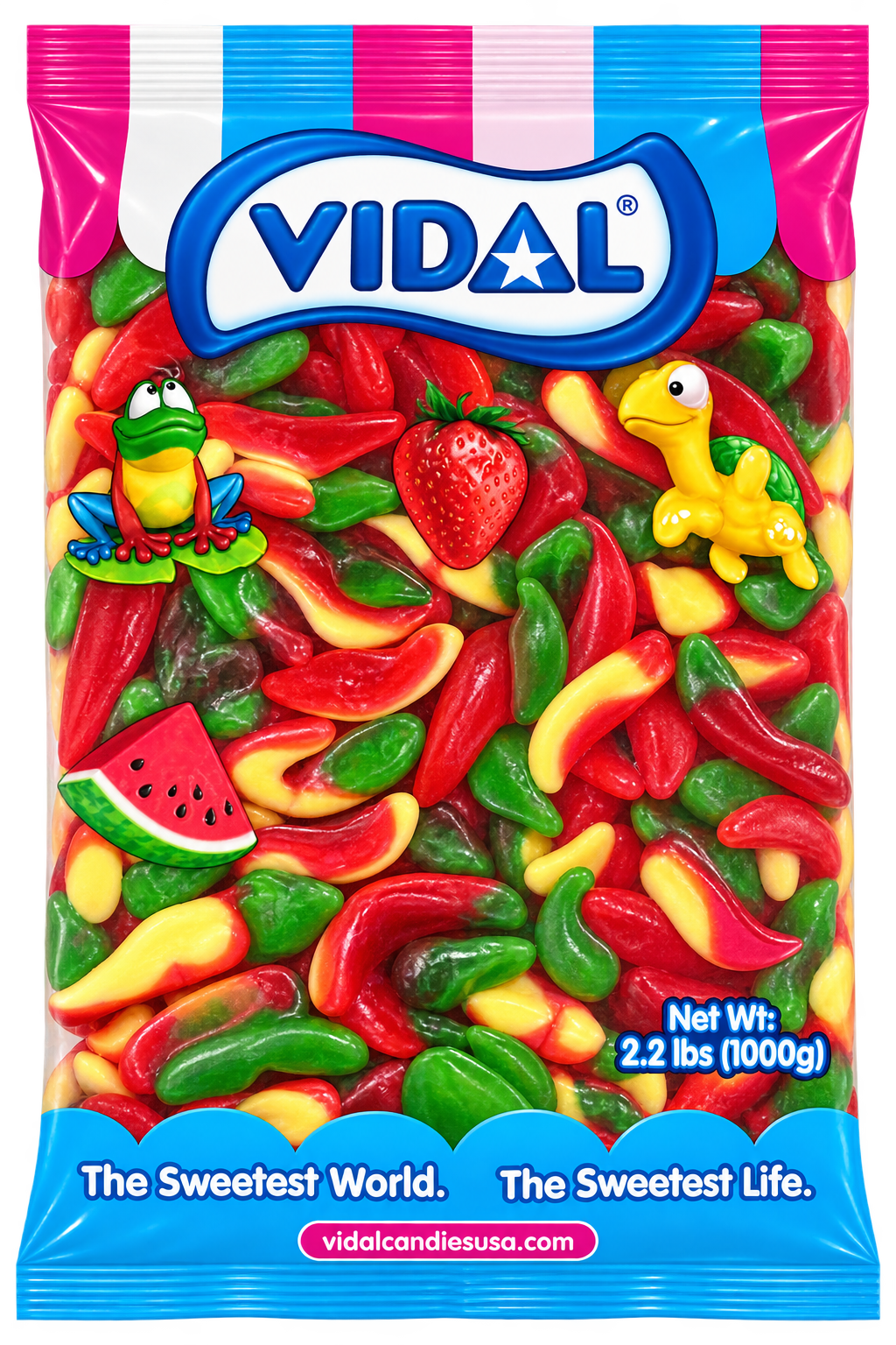Vidal Gummy Chili Peppers | 2.2lb, Bag – Jack's Candy