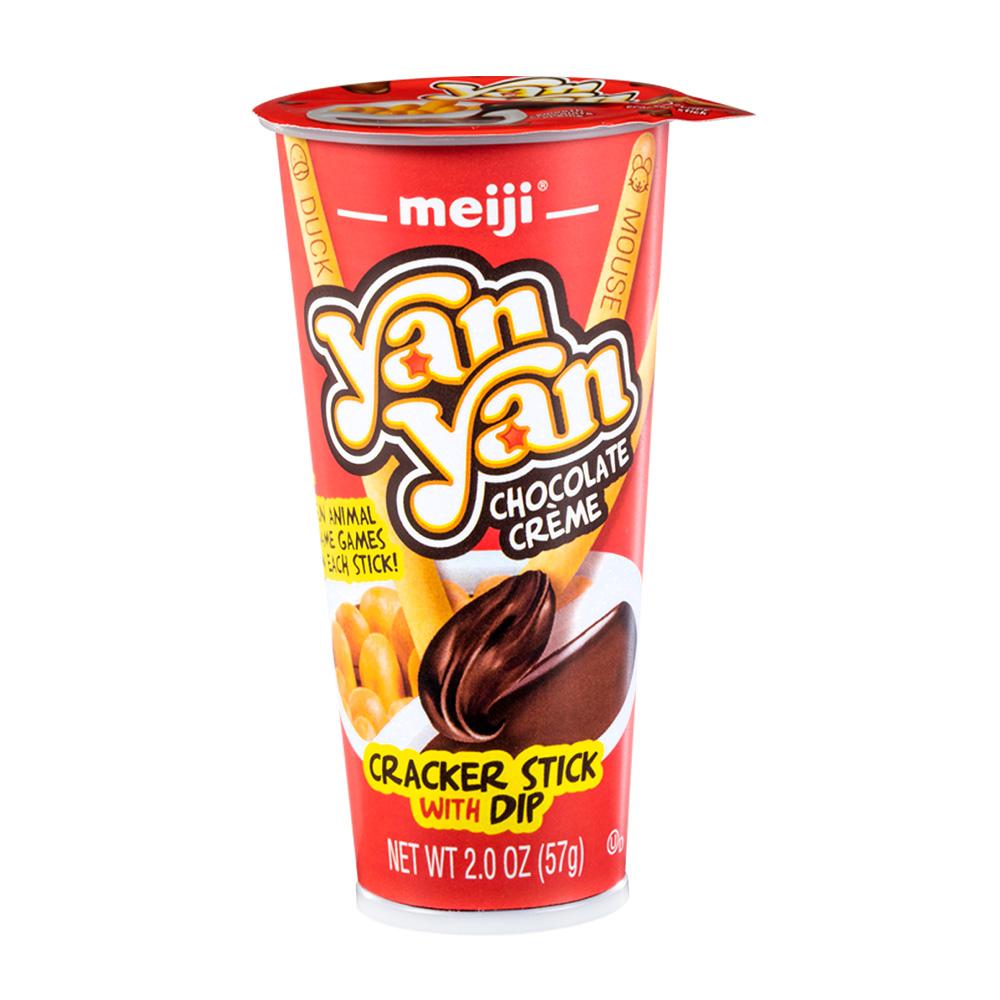 Meiji Chocolate Cream Yanyan Cookie - 2 oz