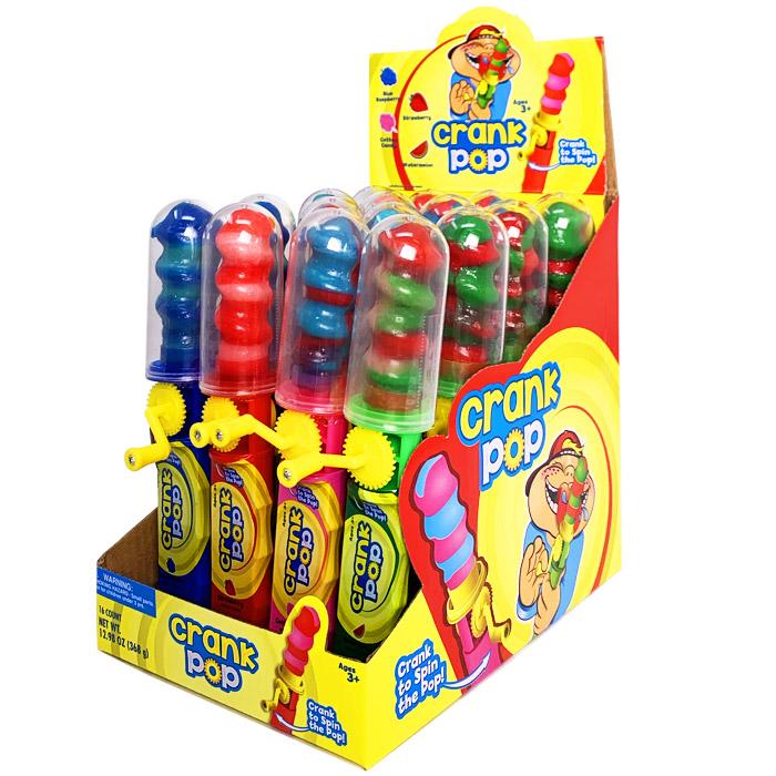 Koko's Crank Pop Lollipop:  16ct