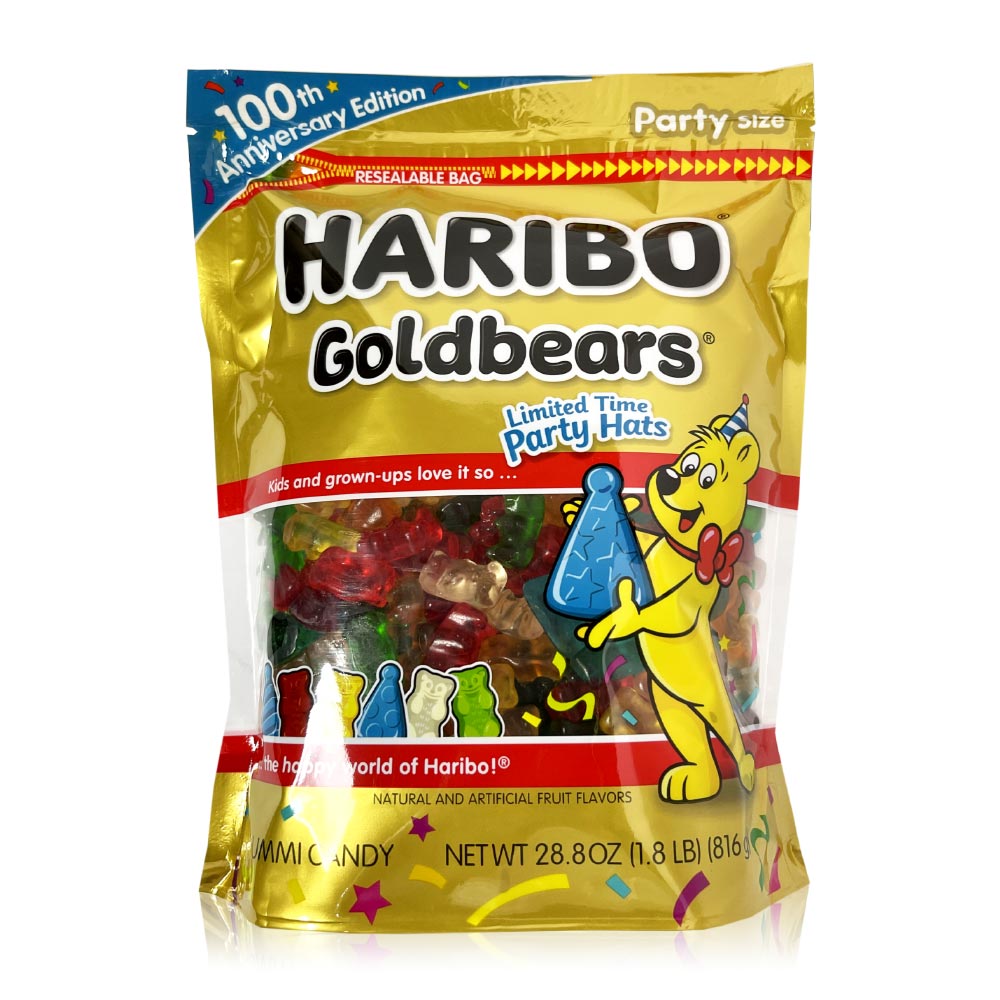 Haribo Gold-Bears Gummi Candy, 5-Pound Bag