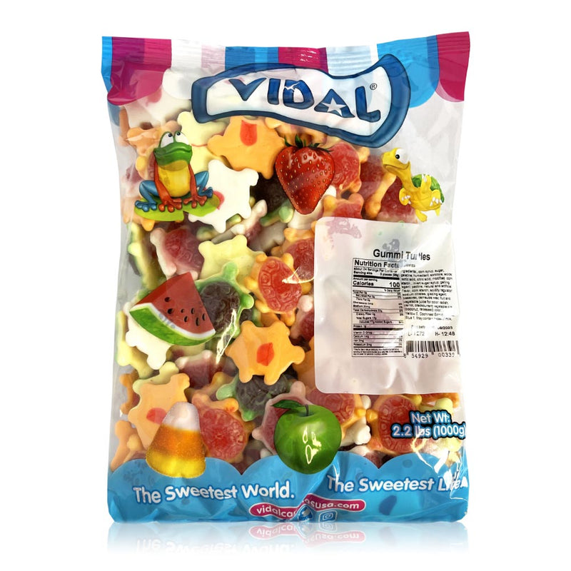 Vidal Filled Turtle Gummi: 2.2lb