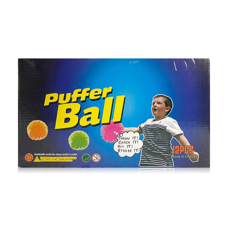 Jumbo Puffer Ball Asst. 12Ct