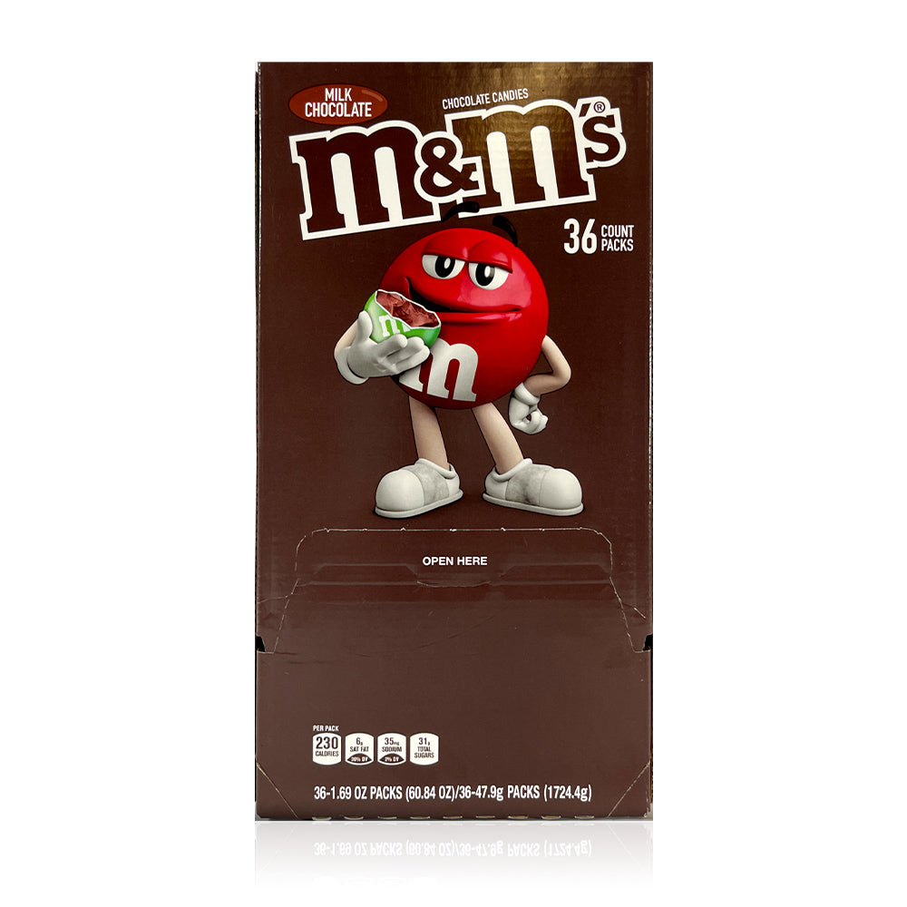 M&M Milk Chocolate 36Ct – Jack's Candy