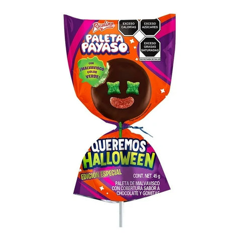 Ricolino Payaso Halloween 10CT
