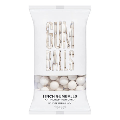 Candy Envy 1" Gumball Shimmer White 2LB