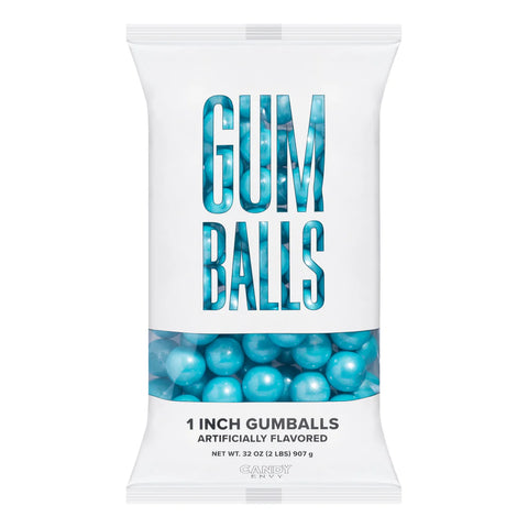 Candy Envy 1" Gumball Shimmer Light Blue 2LB