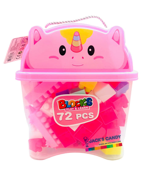 Blocks Play Set 72pcs 1Ct