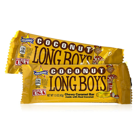 Atkinson Long Boy Coconut Bar | 1.5oz, 24ct, Box