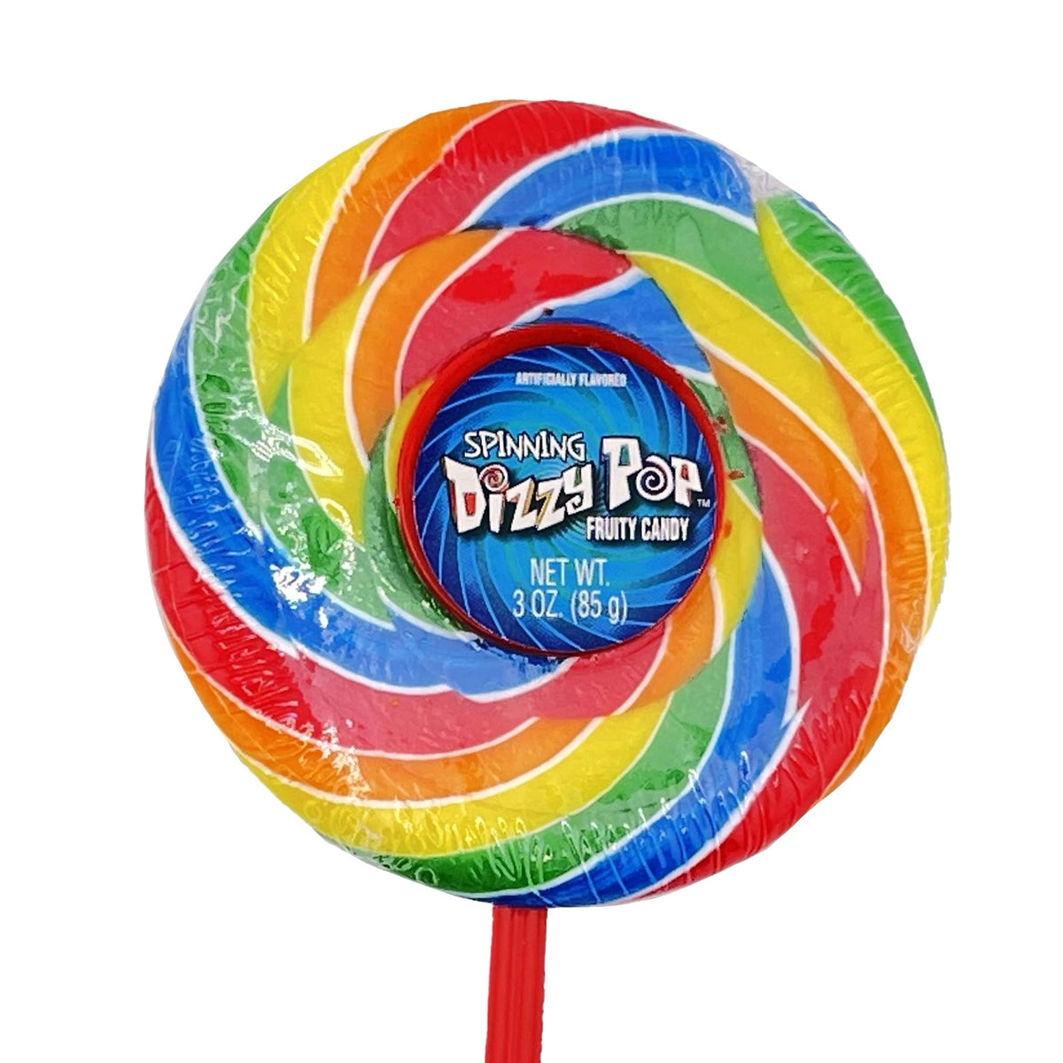 Bee Spinning Dizzy Pop Fruity Candy 3 oz. Lollipop - 12 / Box - Candy  Favorites
