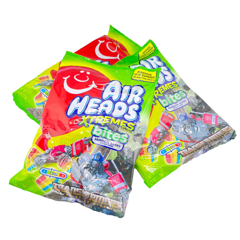 Pvm Airheads Xtrme Bites Rainbow Berry Peg Bag 6Z 12Ct