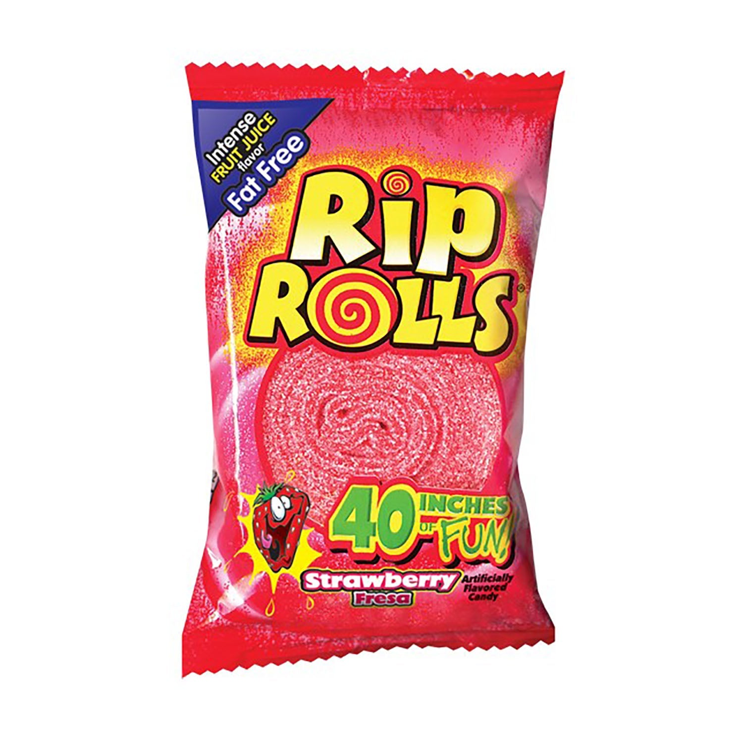 Rip Rolls Strawberry | 24ct, Box – Jack's Candy