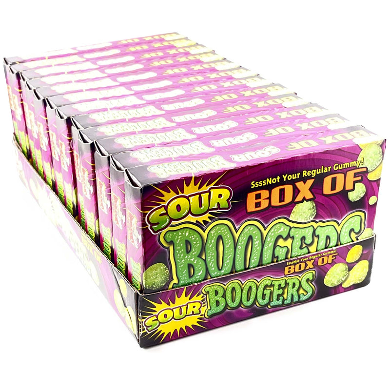 Sour Box Of Boogers 3.25Z 12Ct