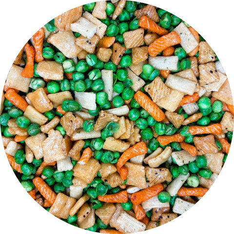 Jack's Snack Mix Asian Mix with Peas | 25lb, Case
