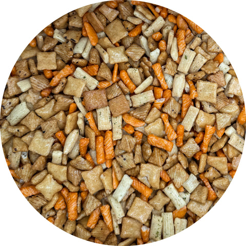 Jack's Snack Mix Rice Cracker | 22lb, Case
