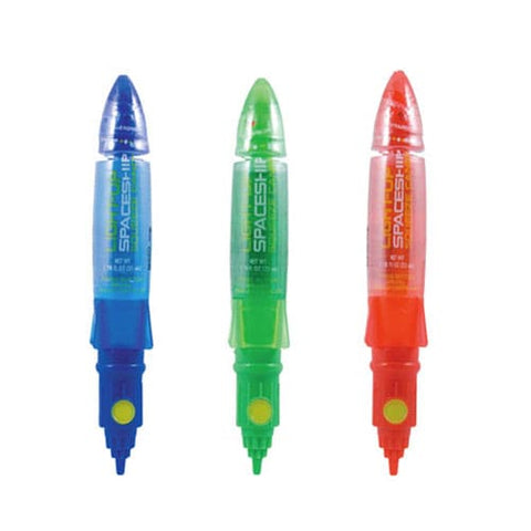 Koko's Light Up Spaceship Squeeze Candy | 12ct, Box