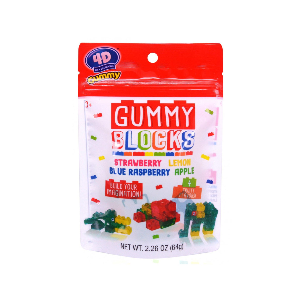 Hilco 4D Gummy Block Bag | 2.2lb, Bag – Jack's Candy