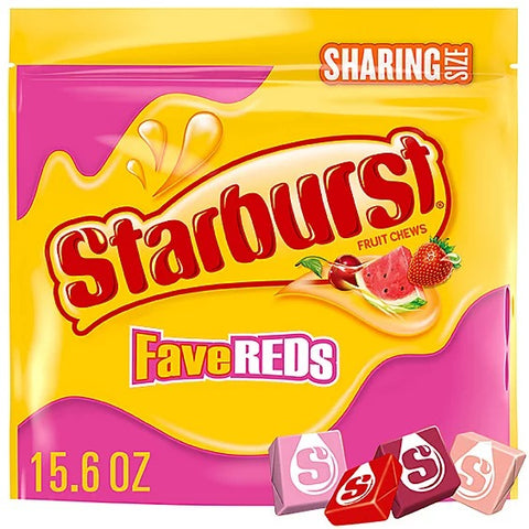 Skittles Starburst Fave Reds Bag | 50oz, Bag