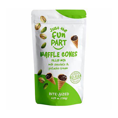 Just the Fun Part Waffle Cone Pistachio Cream | 4.23oz, Bag