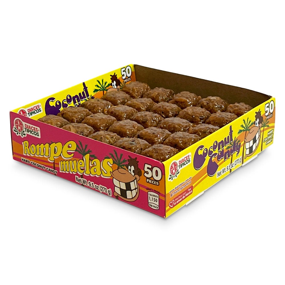 Tipicos Quiebramuela Coco | 50ct, Box – Jack's Candy