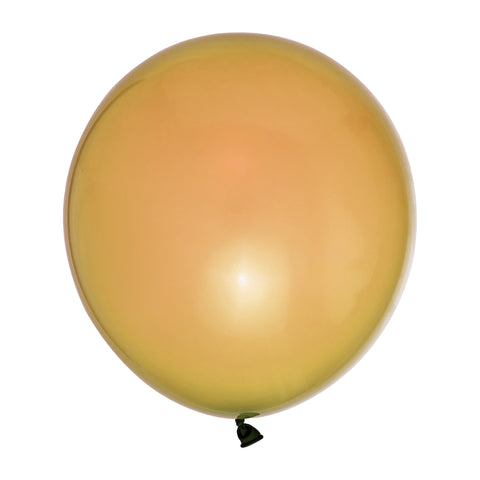 Latex Balloon 9 inch 100ct-Gold