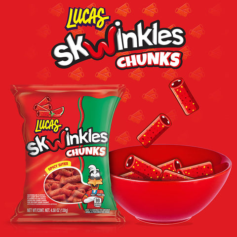 Lucas Sandia Chunks | 4.5oz, 12ct, Bag