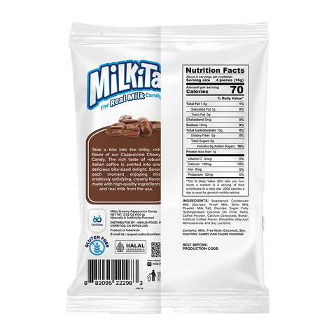 Nexus Milkita Cappucino Shake | 12ct, Case