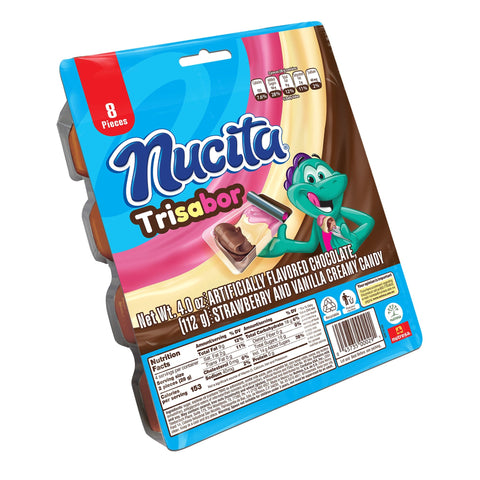 Nutresa Nucita 3 Sabores Blister | 8ct, Box