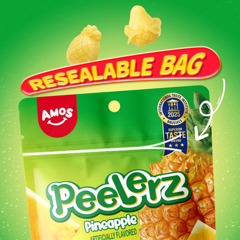 Amos Peelerz Gummy Pineapple 6Z