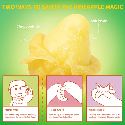 Amos Peelerz Gummy Pineapple 6Z