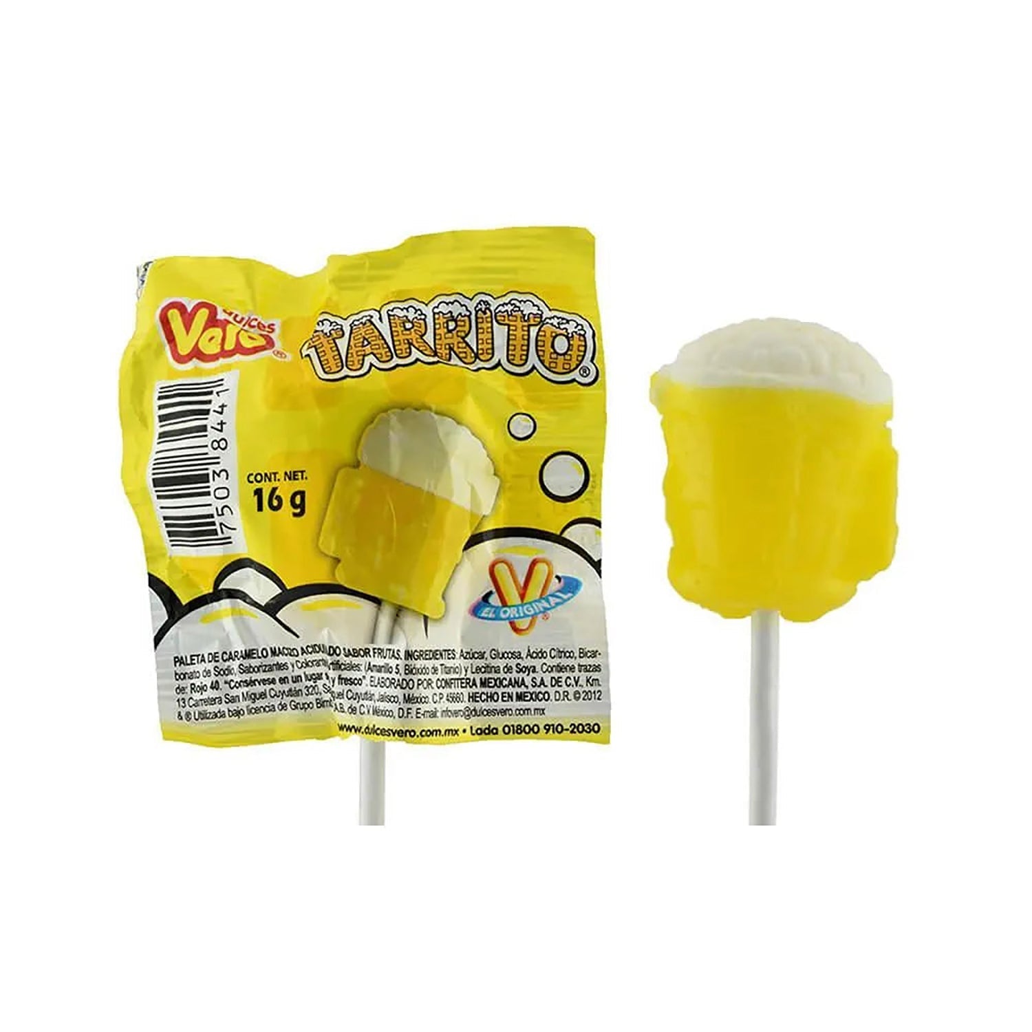 bonbonero × TARPtoTARP Vero Paleta Tarrito | 40ct, Bag – Jack's Candy