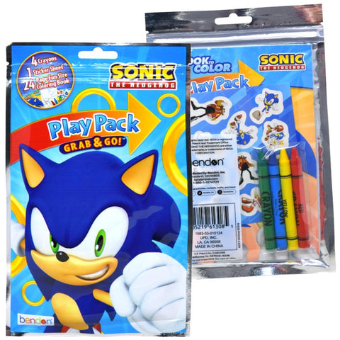 Play Pack Sonic Hedgehog 1ct