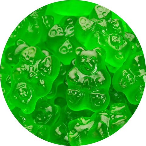 Albanese Gummy Bears Green Apple | 5lb, Bag
