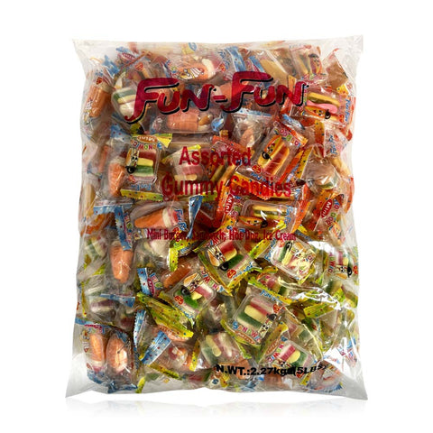 Fun Fun Assorted Fun Factory Fun Fun Assorted Gummy Mix | 5lb, Bag – Jack's Candy
