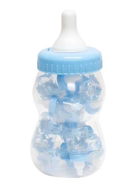 Baby Bottle Blue with 16 Small Bottles Inside 1CT