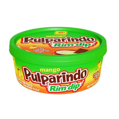De La Rosa Pulparindo Rim Mango 8.82z | 1ct, Tub