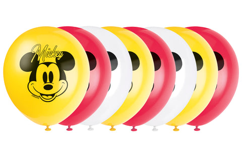 Theme Balloons 12 Inch Mickey Mouse | 8ct Bag